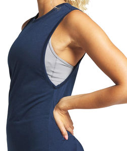 Camisetas sin Mangas para Mujer con Logotipo Personalizado, de Secado Rápido, Transpirables, Ecológicas, de Algodón y Poliéster, Estilo Urbano, Primavera - Product Image 3