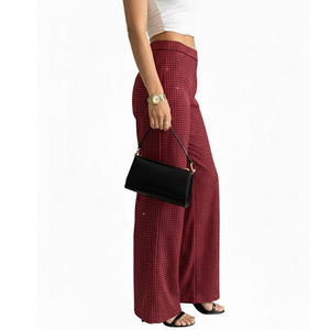 Fabricant professionnel, pantalon en strass pour femmes de qualité supérieure, taille adulte, confortable et léger - Product Image 5