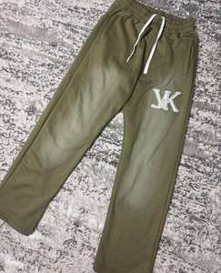 Fabricación profesional 100% chándal de algodón para hombres de alta calidad cómodo invierno impreso chándales Sunfade bordado - Product Image 6