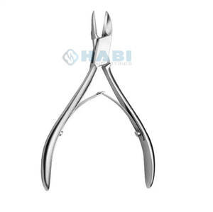 Cortador de uñas resistente personalizado, 6 cortaúñas de doble resorte, producto de belleza de acero metálico de la mejor calidad - Product Image 1