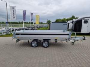 Remolque basculante de granja roja de alta calidad con componentes de eje de engranaje de capacidad de 10 toneladas para uso agrícola - Product Image 2