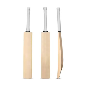 Bate de Cricket Deportivo de Madera de Sauce Inglés Personalizado, para Práctica y Entrenamiento de Tenis, con Empuñadura de Madera Simple, para Jugadores de Equipo - Product Image 4