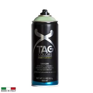Bombolette Spray per Graffiti in acrilico opaco verde 400ml ad alta copertura 5 ugelli per vernici artistiche - Product Image 2