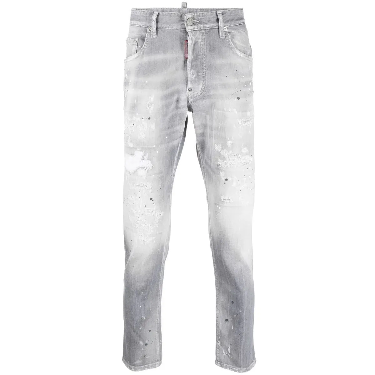 Nuova moda Custom Design Slim Jeans per gli uomini Skinny uomini alti grigiore Jeans Denim pantaloni a basso prezzo e di alta qualità