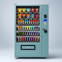 Máquina Expendedora Automática Inteligente de Aperitivos y Bebidas para Exteriores, Operada con Monedas, Comercial, de RUNYANG Factory