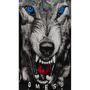 Haute qualité poids lourd plaine coupe régulière 100% coton tricoté t-shirt impression numérique personnalisé blanc O cou hommes - Product Image 4