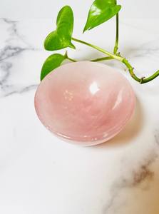 Tazón de cuarzo rosa tallado a mano de alta calidad, venta al por mayor para decoración del hogar, Reiki Feng Shui, energía curativa, grabado de piedras preciosas - Product Image 2
