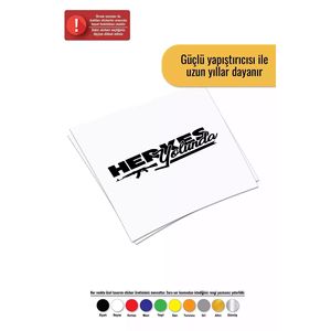 Tutti sono sull'adesivo stradale adesivo per auto moto Laptop foglio da parete 60X18 Cm