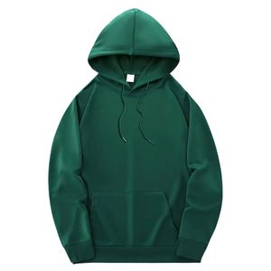 High Quality <b>Men</b> Back Printed Hoodies <b>Pullover</b> in Solid Color Thermal Hot Sale <b>Men</b> Back Printed Hoodies - Product Image 2