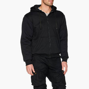 Venta al por mayor personalizada motocicleta ropa deportiva CE blindado transpirable Unisex cuero polar Sudadera con capucha extraíble Auto Racing Wear - Product Image 3