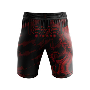 Short de compression de nouveau style Short de compression de haute qualité à motif droit Design personnalisé - Product Image 2