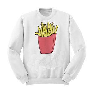 เสื้อสเวตเตอร์ผ้าฟลีซสำหรับผู้ชายขนาดพลัสไซส์ผ้านุ่มใส่สบายพิมพ์ลายพิมพ์ซับลิเมชันโลโก้แบบกำหนดเองสำหรับหน้าร้อน - Product Image 5