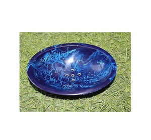 Porte-savon en résine Couleur violette Accessoires de salle de bain faits à la main de qualité supérieure Porte-savon en résine - Product Image 4