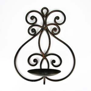 Beautiful Iron <b>Candle</b> <b>Sconces</b> Classic <b>Wall</b> Decor Traditional Dining Room Accent Lighting Holders <b>For</b> Elegant Interior Spaces - Product Image 6