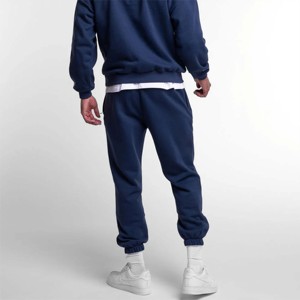 Pantalones casuales de lana para uso diario-Pantalones de salón elegantes para hombres con ajuste cónico, perfectos para la relajación y el uso doméstico - Product Image 4