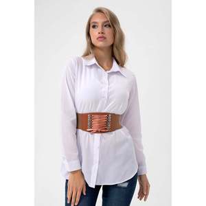Cinturón Elástico Trenzado para Mujer, Cinturón para Chaqueta, Cinturón para Camisa, Cinturón para Vestido - TABA - Product Image 3