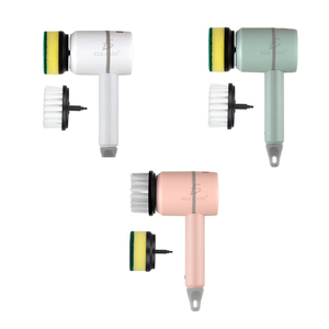 Spazzola Elettrica Ricaricabile per Pulizia, in Plastica, per Casa e Auto, Pulitore per Pavimenti, Bagno, Cucina, Design Ergonomico, Uso Versatile - Product Image 2