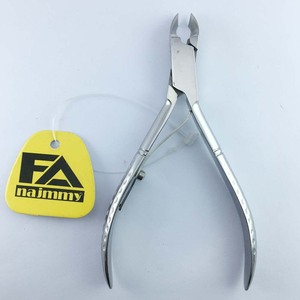 Pinces à ongles professionnelles de haute qualité poignée imprimée soin des cuticules en acier inoxydable à ressort unique pour ensemble de manucure pédicure - Product Image 5