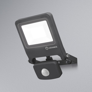Proiettore LED da esterno con sensore di movimento, grigio, 30W, 3000K, IP44 (Osram 4058075064348) - Product Image 3