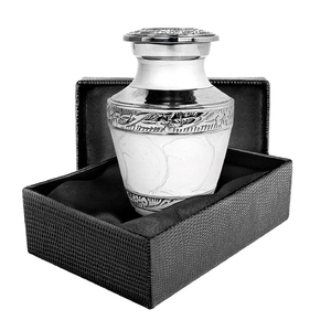 OEM Customized Handcrafted Metal Urn for Adult <b>Ashes</b> Storage Indian Exporter's Funeral Supplies Cremationurn - Product Image 2