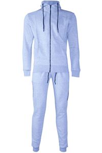 Top qualité 100% coton Gym Fitness ensembles vêtements de sport personnalisés survêtement Sports de plein air Gym entraînement Jogging deux pièces Fitness ensemble - Product Image 4