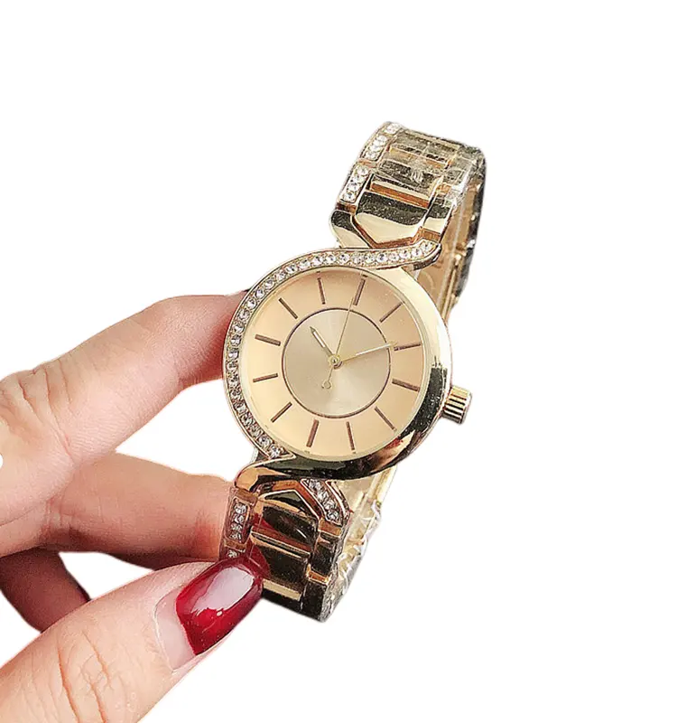reloj de oro watches women wrist brand rohs uhr hersteller gold watch for girls with diamond customize watch create logo