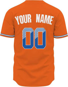 Modèle le plus demandé Maillot de baseball pour homme à taux raisonnable anti-rides Conceptions uniques Maillot de baseball pour homme avec tissu dernier cri - Product Image 2