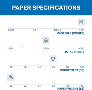 White Hammermill Copy <b>Paper</b> 8.5x11 Size with Low Prices Offer From Direct Factory - Product Image 6