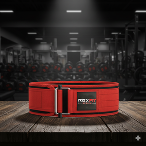 Ceinture de musculation en cuir Rexfit Sports Heavy Duty pour le soutien du dos pendant la musculation et l'entraînement de force - Product Image 2