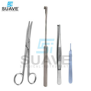 SUAVE SURGICAL INSTRUMENTS Kit de paquete de esterilización de perra impresa con logotipo personalizado de acero inoxidable con tarifa al por mayor - Product Image 2