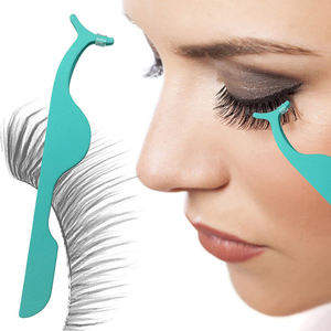 Custom Anti-Static Stainless Steel <b>Eyelash</b> <b>Applicator</b> Tweezers <b>Eyelash</b> Extension Grafting Beauty Tool for False <b>Eyelashes</b> - Product Image 5