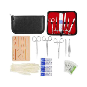 Complete High Quality Surgical Suture Practice Kit Stainless Steel Training Manual Medical Student Instrument Set CE Bone Bridge - Product Image 3