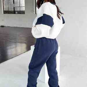 Conjunto de Sudadera con Capucha y Pantalones de Chándal de Felpa Francesa para Mujer, Invierno 2025, con Logotipo Personalizado, de Alta Calidad, en Poliéster y Algodón - Product Image 6