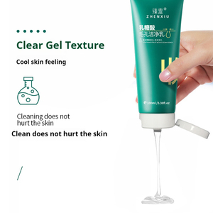 Crema <span class=keywords><strong>Facial</strong></span> Limpiadora Suave con Ácido Láctico Herbal Orgánico Zhenxiu, Control de Grasa e Hidratante - Product Image 4