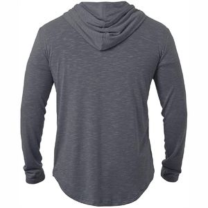 Hommes Hoodies Drop Shoulder Léger Épais Coton Polaire Sports Hoodies - Product Image 2