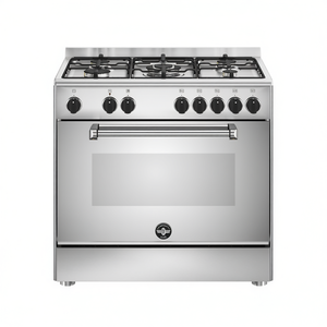 Cocina de Gas La Germania AMN855EXV 24 con Horno Eléctrico, 5 Zonas, Acero Inoxidable, Clase A (80x50x85.3cm) - Product Image 2