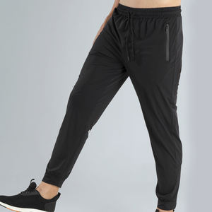 กางเกงวิ่งของผู้ชายแฟชั่นอินเทรนด์เอวยางยืดคุณภาพสูงผ้าลูกฟูกลำลองปรับแต่งขนาดและสีได้ - Product Image 1