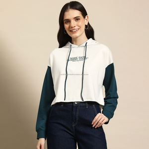 Sweat-shirts à capuche en molleton pour femmes Fit2Fight, style épaules tombantes, logo personnalisé, fabricant de sweats-shirts et de sweat-shirts pour femmes - Product Image 1