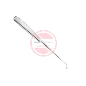 Instrumentos quirúrgicos médicos profesionales de acero inoxidable con aguja de ligadura Deschamps - Product Image 3