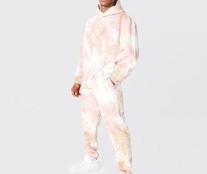 Haute qualité personnalisé hommes Tie Dye survêtements respirant nouvelle mode vente chaude à bas prix imprimé techniques - Product Image 1