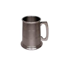 Recién llegado, jarra de agua de acero inoxidable simple con mango de acero espejado para servir café y té en la cocina o para uso en fiestas - Product Image 2
