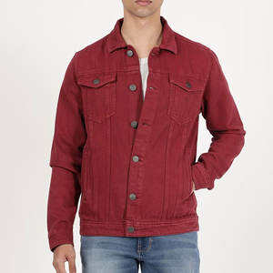 Chaqueta Vaquera de Cuello Alto para Hombre, Estilo Urbano, Resistente al Viento, Transpirable, Calidad Premium, Económica - Product Image 1