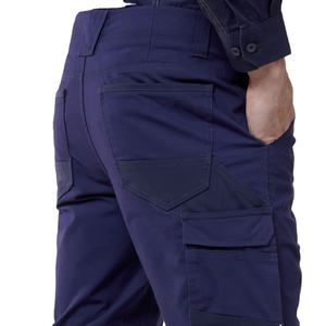 กางเกงทำงานแบบคาร์โก้สะท้อนแสงสำหรับผู้ชายรุ่นใหม่ปี 2026 สำหรับงานก่อสร้าง  กางเกงนิรภัยแบบสะท้อนแสง  รับผลิตตามแบบ OEM จากโรงงานผู้ผลิต - Product Image 6