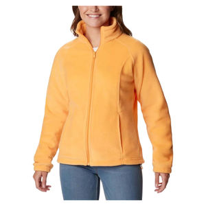 Veste polaire élégante pour femmes avec doublure respirante en fausse fourrure Poches zippées Col haut pour les activités de plein air en hiver - Product Image 1
