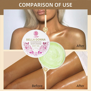 กลิตเตอร์ทาตัว ชิมเมอร์ทาตัว แบรนด์ส่วนตัว วีแกน สูตรเฉพาะ เบลล่า ดอนน่า สูตรพฤกษศาสตร์จากยุโรป ผลิตภัณฑ์บำรุงผิวชุ่มชื้น - Product Image 2