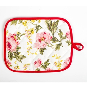 Utilisation de cuisine et de table imprimées indiennes de conception de vente en gros 100% supports de pot faits en coton recyclé - Product Image 6