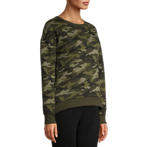 Sweat-shirt brodé personnalisé pour femmes pull décontracté en coton col rond fabricant vente en gros pas cher - Product Image 2