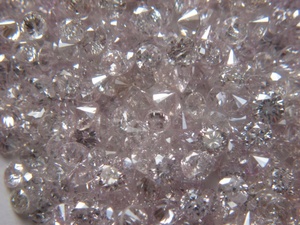 ลูกแพร์ตัดสีกุหลาบ0.01-0.40 CT Def หลวมหินธรรมชาติเพชรหลวมสำหรับการทำเครื่องประดับ - Product Image 6