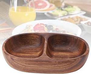 Plateau de service en bois moderne pour fruits secs, finition de qualité supérieure, articles de cuisine pour la maison, décoration de table pour mariages, anniversaires, Ramadan - Product Image 5