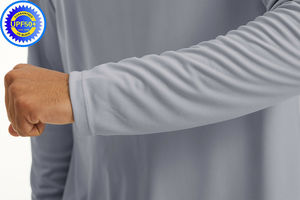 Chemise à Capuche en Bambou de Marque Privée Unie en Coton Uv Camouflage avec Logo Personnalisé, Sublimation Hommes Stretch Léger, Sports - Product Image 4